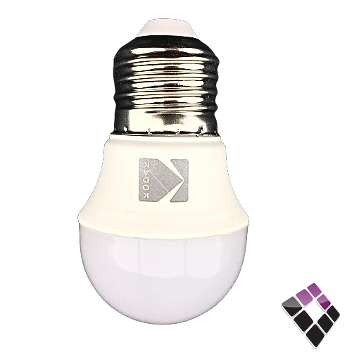 لمبة LED كروي كوداك KODAK صيني سنة E27 رقم SMD-A3 إضاءة أصفر 3W