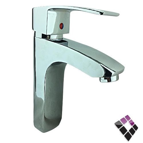 خلاط مغسلة 1 خرم اتمتك SUNNY صيني مسكة عريضة مع هراب ضغط