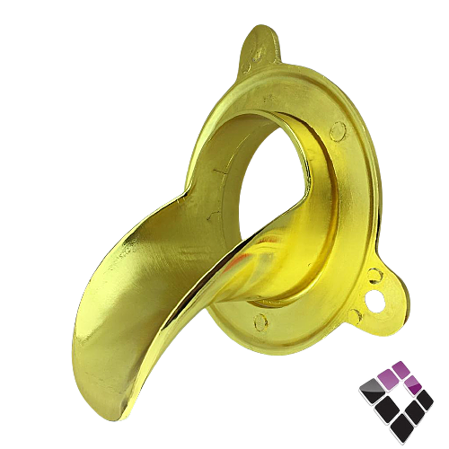 مزراب المنيوم ذهبي فتحة 4 بوصة رقم SF0068