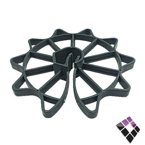 بسكوت حديد تسليح بلاستك دائري 40 ملي