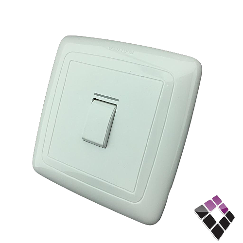 مفتاح مكيف عادي 45A مع لمبة وطباعه بحرة BAHRA سعودي أبيض جديد***