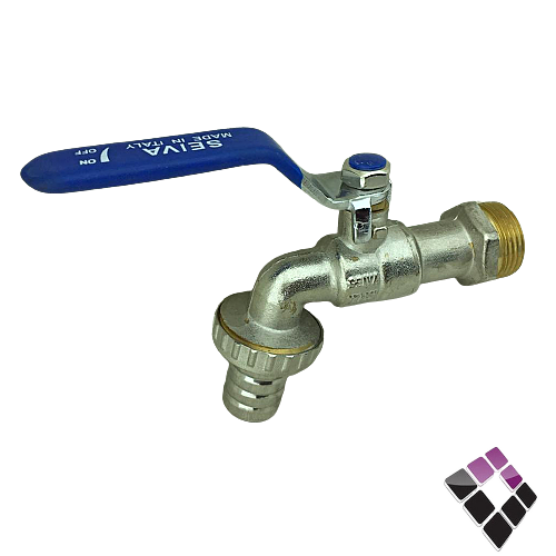 بزبوز يد سكين أزرق SEIVA ايطالي سنة نحاس 3/4".