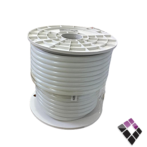 لي زينة LED نيون NEON دائري واتر روف 144 لمبة بالمتر لون 4000K كريمي NEW POWER صيني رقم NPN-2835-144-6MM-D-1...ر