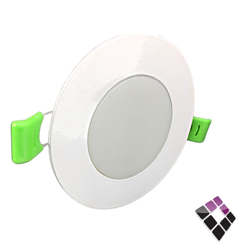 كشاف LED بنل داخلي 2"×7سم AL ADWAA الأضواء سعودي جرم ابيض ثابت إضاءة أبيض 6W رقم AD/L2030