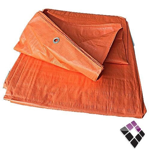 شراع برتقالي ثقيل جداً سماكة 150 جرام هندي IC:10*10 تقريباً ( 8.5Y×8.5Y = 10×10