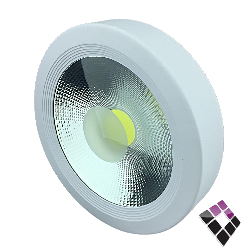 كشاف LED لطش خارجي 12" 30 سم MONTANA صيني مدور جرم ابيض عدسة كوب COB إضاءة أبيض 40W.