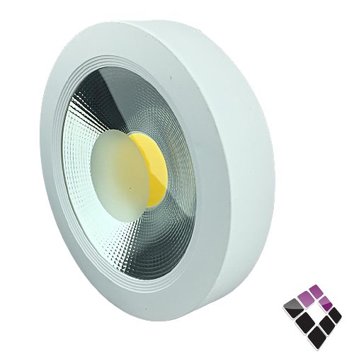 كشاف لطش LED خارجي عدسة COB كوب همر HUMMER صيني إضاءة 4000K كريمي 21 سم 30W رقم HU-2235/30N.