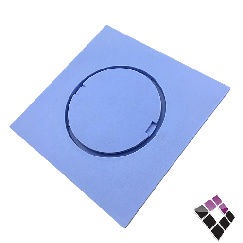 صفاية بلاستك أزرق قفل + تصريف تخصصي 20×20.