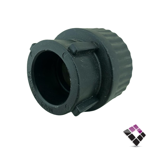 جلبة ذكر سن خارجي نحاس عسك سعودي  اسود 1×1"   ***  ASK