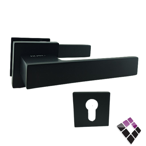 يد كالون مفصول مربع لون أسود مطفي BIJOU بيجو صينى متحرك رقم AR-8000MBLACK.