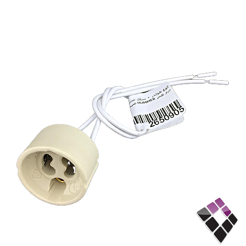 كوع هولدر + سلك مشبك لمبة اسبوت GU10 برم همر HUMMER صيني ...رقم الصنف (2650905)