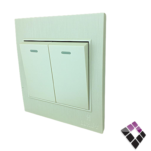 مفاتيح مجوز دركسيونLUXIFY صيني لون لؤلؤي عريض رقم 25000009