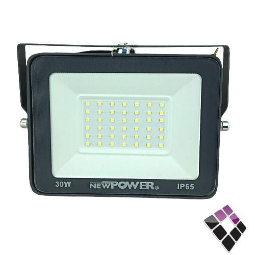 كشاف LED كوبس خارجي NEW POWER صيني شريحة SMD بروجكتر جرم رصاصي إضاءة أبيض 3300LM سطوع 30W
