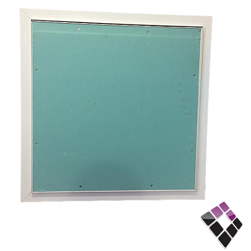 غطاء فتحة صيانة سقف مستعار و جبس الومنيوم ثقيل 13 ملم MAZAYA مزايا 60×60.