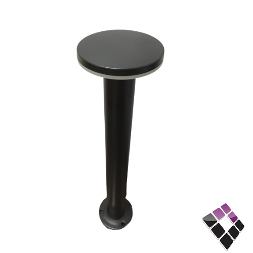 فانوس حدائق LED ليد دائري المنيوم عمود 60CM أسود همر HUMMER صيني إضاءة 3000K أصفر 5W ...رقم الصنف (23538201)