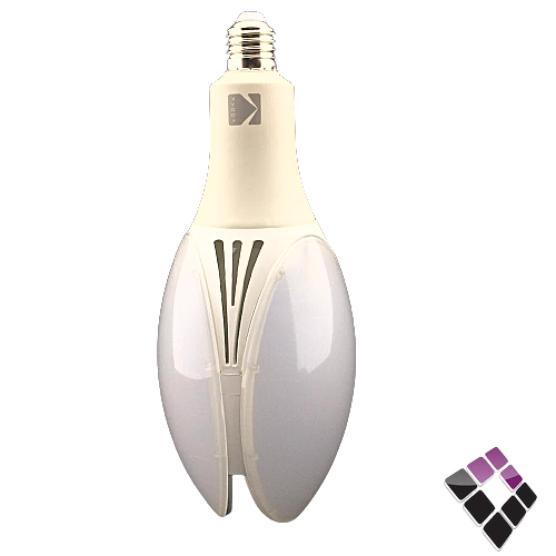 لمبة LED بيضاوية م / زهرة كوداك KODAK صيني موديل SMD-S2 إضاءة أبيض 40W رقم KR-40-6500