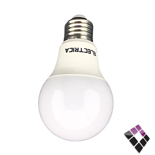 لمبة LED كروي بلاستك مثلج ELECTRICA صيني E27 إضاءة أصفر 7W