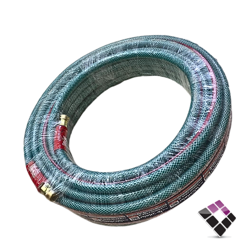 لى ماء مصنع العايد كرستال بخيط لون أخضر رأس نحاس 3/4" طول 25 متر