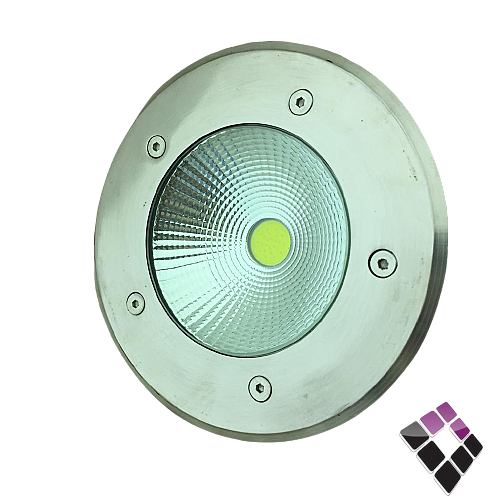 جرم كشاف LED خارجي دفن أرضي معزول ضد الماء همر HUMMER صيني عدسة COB اضاءة أبيض  4" × 12W رقم 9257