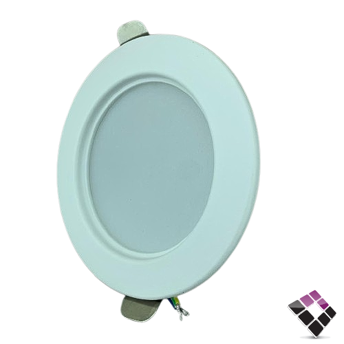 كشاف داخلي LED بنل SMD مثلج إضاءة 6500K أبيض LUXIFY  صيني جرم حديد 7 سم 2"×8W