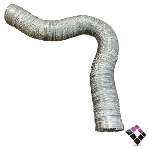 لى مروحة شفط سقف مستعار المنيوم همر صيني مضغوط مرن طول 10 متر 4"