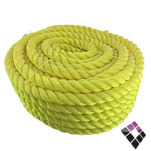 لفة حبل بلاستيك 30 يارده تقريبا 20 ملي