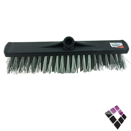 مكنسة شعر رمادي + أبيض خشن TANRIVEROI تركي 40سم × 9سم بدون عصا