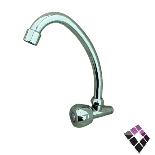 خلاط مجلى جدار خط واحد بارد EWA صيني مسكة عادية موديل GS رقم EWA05-04...رقم الصنف (32112103)