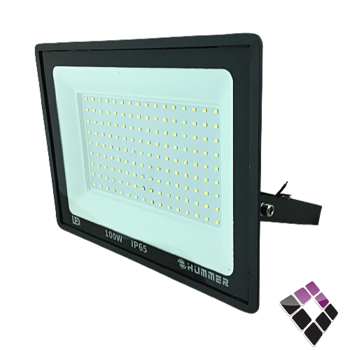 كشاف كوبس فلود LED خارجي همر HUMMER صيني نقاط SMD إضاءة 6500K أبيض100W رقم HU1777