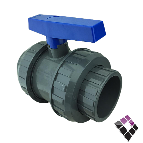 حنفية محبس بلاستيك رمادي ضغط 80 بارد مع 2 شدوصل DURUCCI م/الماني  3"