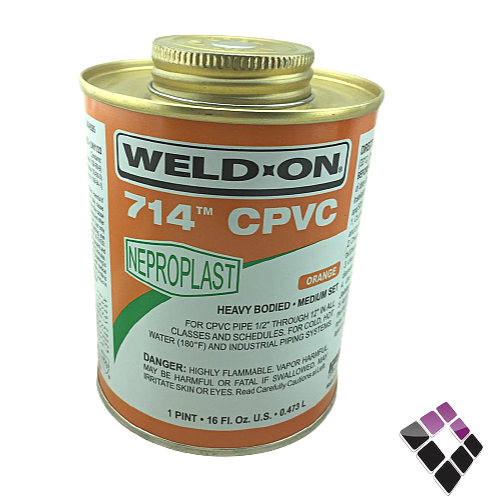 علبه غراء نبرو 714 حار وزن 1 كيلو امريكي أصلي