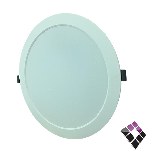 كشاف LED اسبوت داخلي SMD إضاءة 3000K أصفر 8"×20سم همر HUMMER صيني جرم أبيض ترنس مدمج 18W رقم HU1616