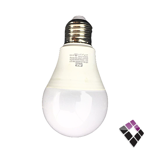 لمبة LED كروي بلاستك مثلج ةM Z صينيE27 ثلاث إضاءة اصفر+ابيض+شنسي9W ***