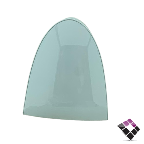 ابلك جداري LED لطش موديل U همر HUMMER صيني جرم أبيض اضاءة أصفر 3000K من جهتين 20W رقم HU2134