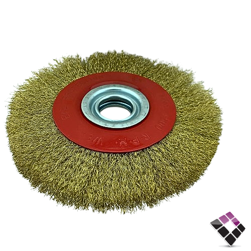 صنفرة صاروخ فرشة شعر نحاس موديل قرص صيني مقاس 8 " × 200 ملم