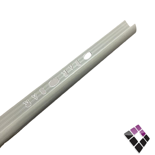 زاوية ونهاية سيراميك فايبر DAR صيني لون رمادي غامق مقاس 12 ملم طول 2.45 متر رقم IS-17/12