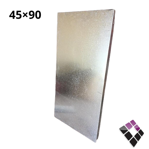 رف حديد مجلفن صاج ثقيل بجسر تربيط مسمار 45×90