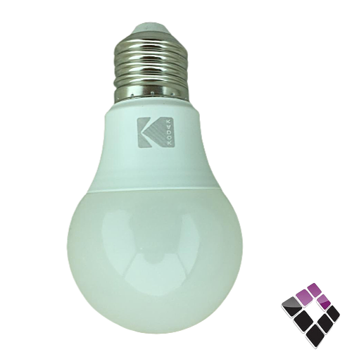 لمبة LED كروي A3 كوداك KODAK صيني موديل SMD-A60 إضاءة أصفر 7W رقم KL-7-3000