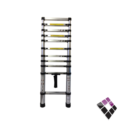 سلم المونيوم صيني متداخل حجم صغير موديل تلسكوب  11 درجة طول 3.20 متر...