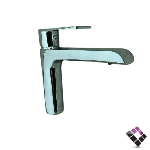 خلاط مغسلة 1 خرم اتمتك Teorema ايطالي نحاس مطلي كروم موديل XS مسكة مربعة رقم 8X32111/SA