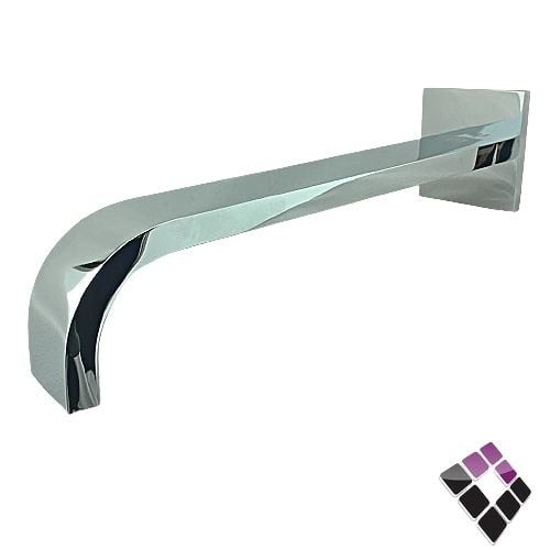 صباب ماء خلاط دفن مخفي BRONZO صيني نحاس مطلي كروم مستطيل شلال طول 18 سم رقم 050008CR