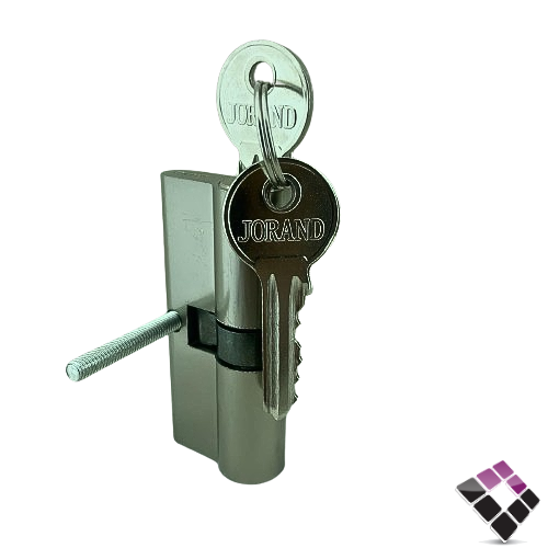 قلب كالون باب خشب فضي JORAND  صيني مقاس 70 ملم رقم J715