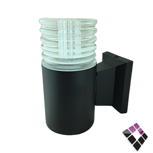 كشاف سور خارجي LED أب داون كرستال همر HUMMER صيني جرم أسود اضاءة أسفل لون أصفر 7W رقم HU9435/1*7W/3000K...رقم الصنف (2353355)