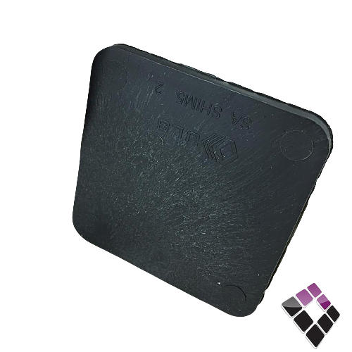 بسكوت حشوة حديد تسليح بلاستك مربع شمباد مقاس 7×7× 5 ملي..