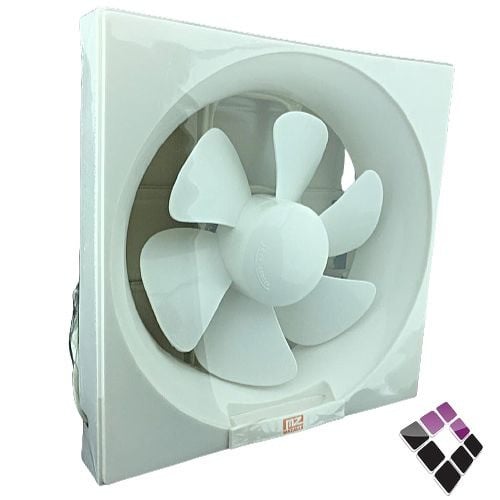 مروحة شفط مربعة M Z صيني بلاستيك + ريش حديد اتمتك بدون حبل10 أنش رقم 25 30×30 WM-10