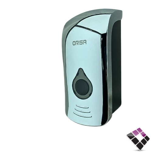 صيانة صابون سائل ضغط  مستطيل بلاستيك لون كروم ORISA صيني رقم 50019