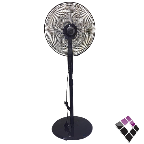 مروحة عامود اصلي khind ماليزي أسود 16"