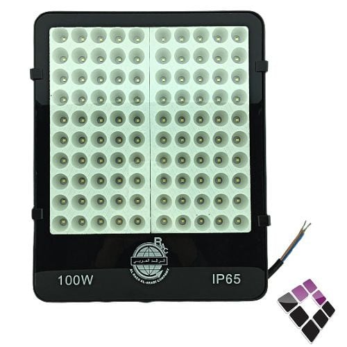 كشاف LED خارجي كوبس FLOOD الرائد العربي AL RAED سعودي اضاءة أبيض SMD نقاط SC902 واسع الإنتشار IP65 100 W