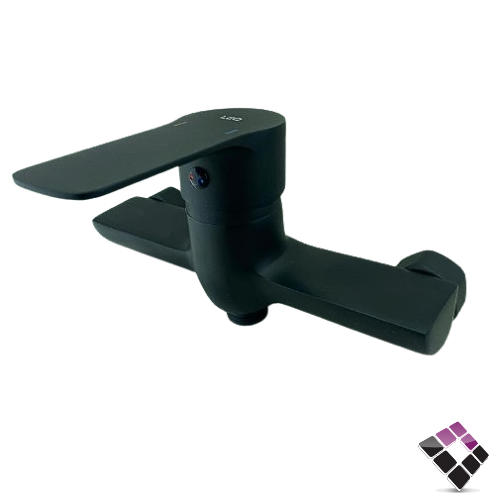 خلاط شطاف اتمتك STALI الماني موديل LEO لون أسود مسكة مربعة رقم BAD-300