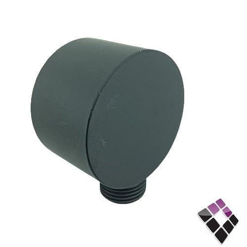 كوع شبك شطاف خلاط دفن مخفي نحاس مطلي لون أسود دائري هزنت HESANIT الماني رقم O90200